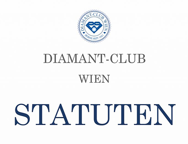 Statuten des Diamant Club Wien